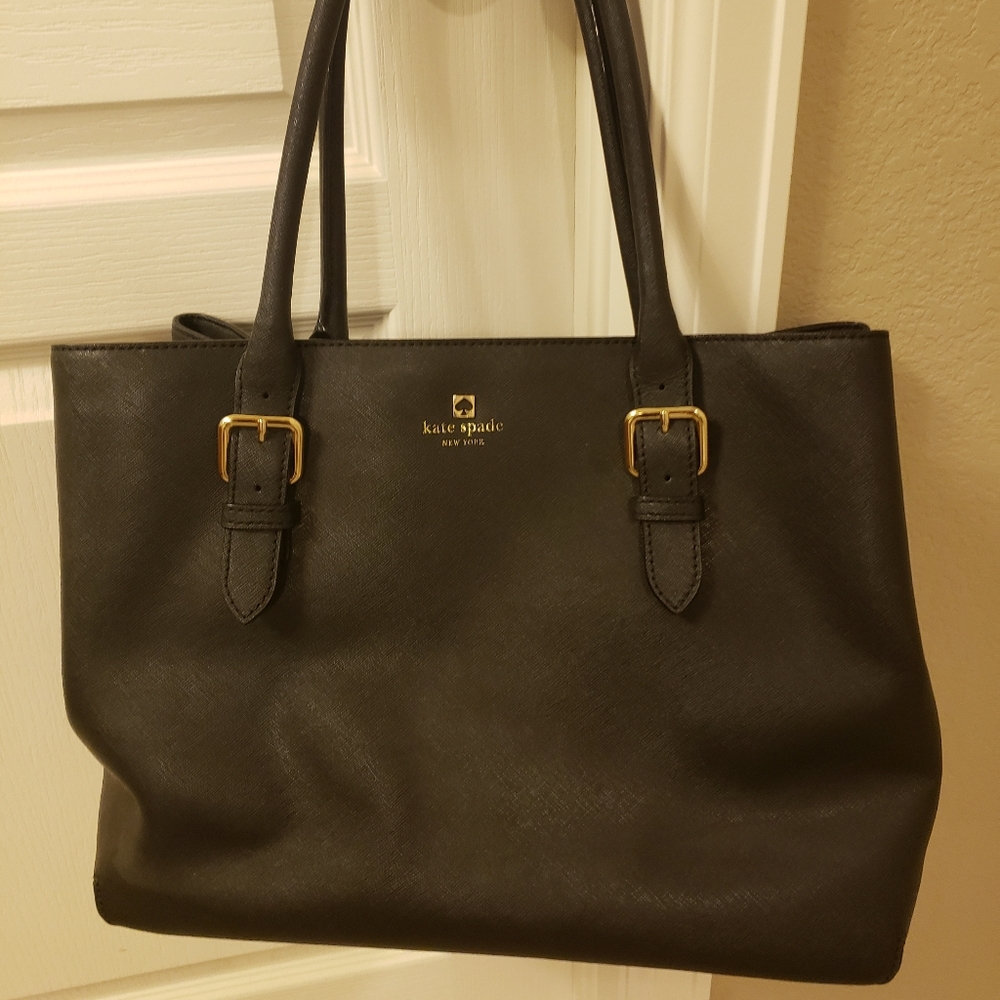 Kate Spade large black tote